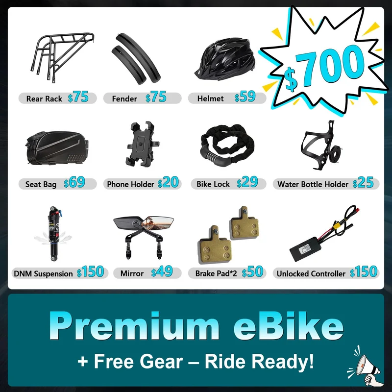 FREESKY Alaska Pro Dual-Battery Fat Tire Electric Bike (Canada Edition)