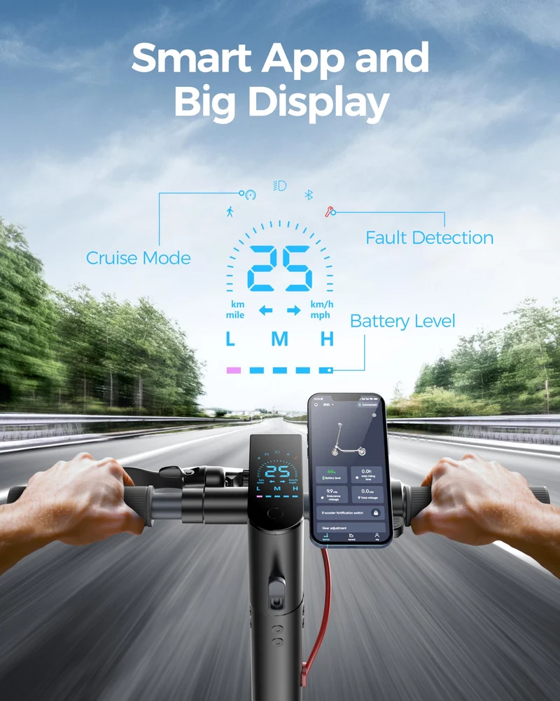 MEGAWHEELS A6L ECO Electric Scooter Canada – 350W Foldable Ride