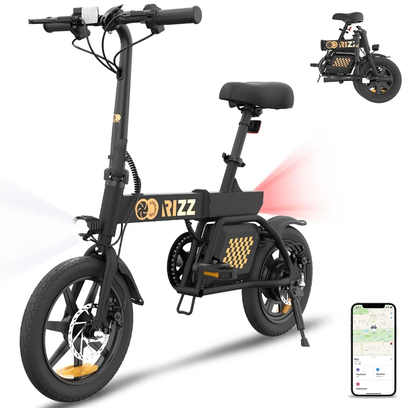 Gyrocopters Rizz E-Bike – Folding Electric Bike Canada