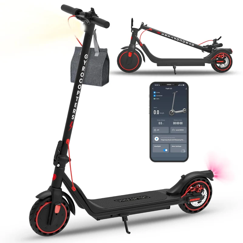Gyrocopters Flash 6.0 Electric Scooter Canada – 30 km Range