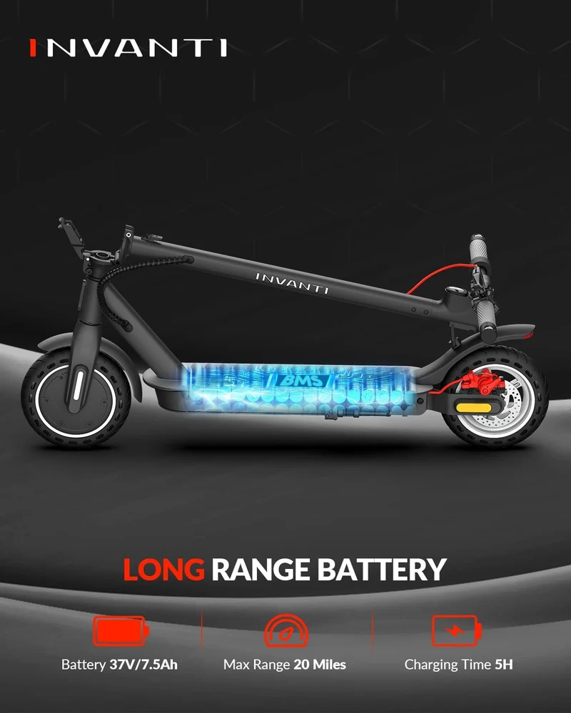 INVANTI E30 Electric Scooter – Foldable 350W Canada