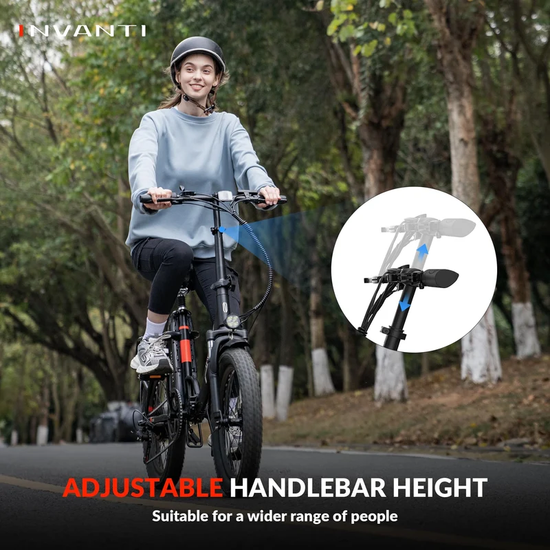 INVANTI EB11 Folding Fat-Tire Electric Bike Canada