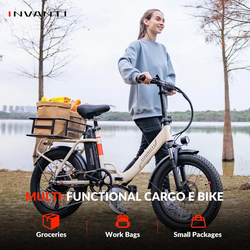 INVANTI EB11 Folding Fat-Tire Electric Bike Canada