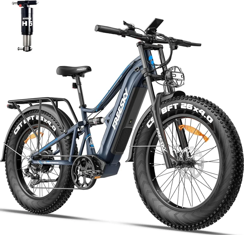FREESKY Swift Horse Pro Electric Fat-Tire Ebike – 48 V 30 Ah Samsung | Canada-Ready Adventure