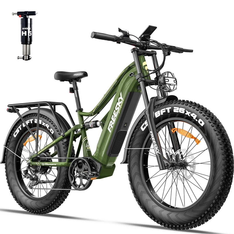 FREESKY Swift Horse Pro Electric Fat-Tire Ebike – 48 V 30 Ah Samsung | Canada-Ready Adventure