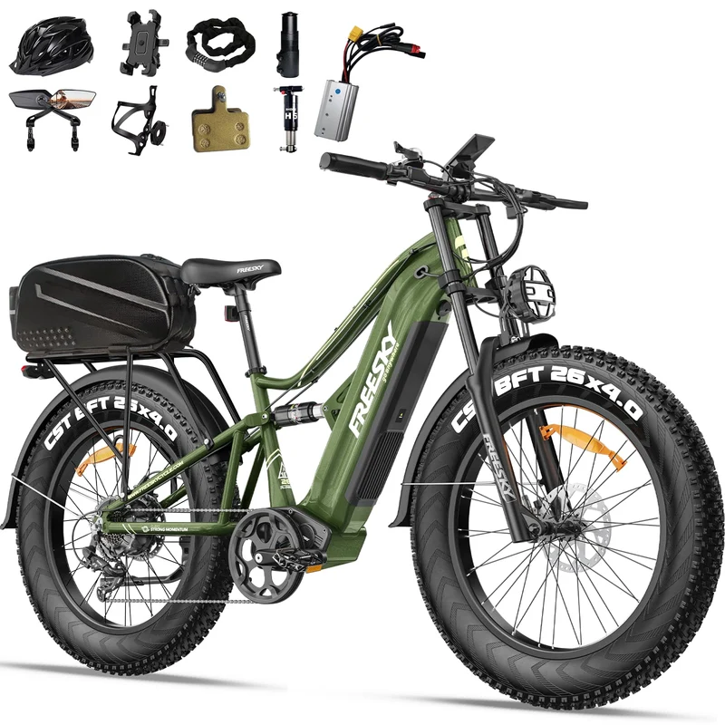 FREESKY Swift Horse Pro Electric Fat-Tire Ebike – 48 V 30 Ah Samsung | Canada-Ready Adventure