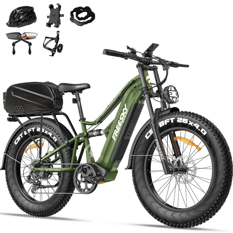 FREESKY Swift Horse Pro Electric Fat-Tire Ebike – 48 V 30 Ah Samsung | Canada-Ready Adventure