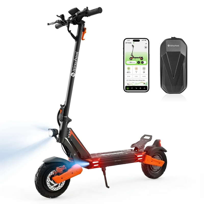 iSinwheel GT1 Dual Motor Electric Scooter UPGRADED [2026] CANADA Shipping