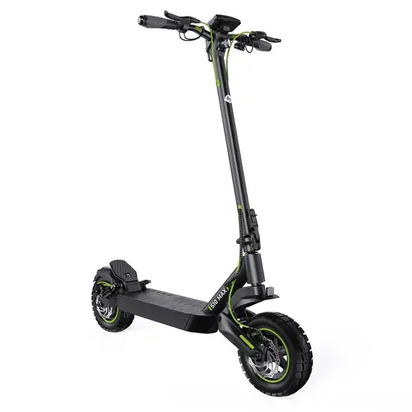 isinwheel S10Max 1000W High-End Commuting Electric Scooter-Max Speed 45 kph, Range 60 km