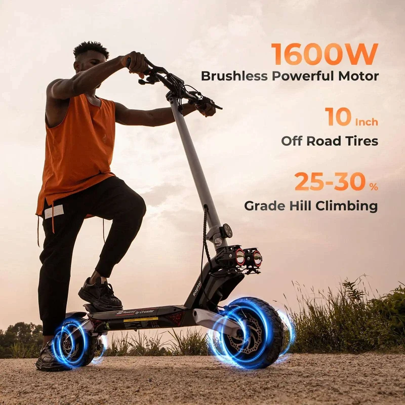 Circooter Raptor Pro 1600W Dual Motors (2026) CANADA shipping