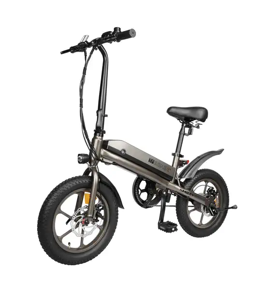Smilee-S5 16‘’ Folding Electric Bike - Max Speed 32 KPH, Range 30-80 KM