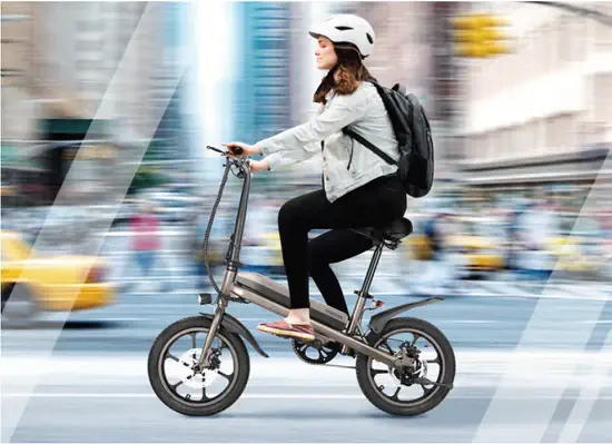 Smilee-S5 16‘’ Folding Electric Bike - Max Speed 32 KPH, Range 30-80 KM