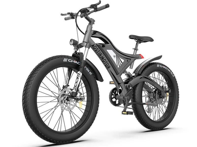 AOSTIRMOTOR S18 750W Full Suspension Fat Tire E-Bike Canada