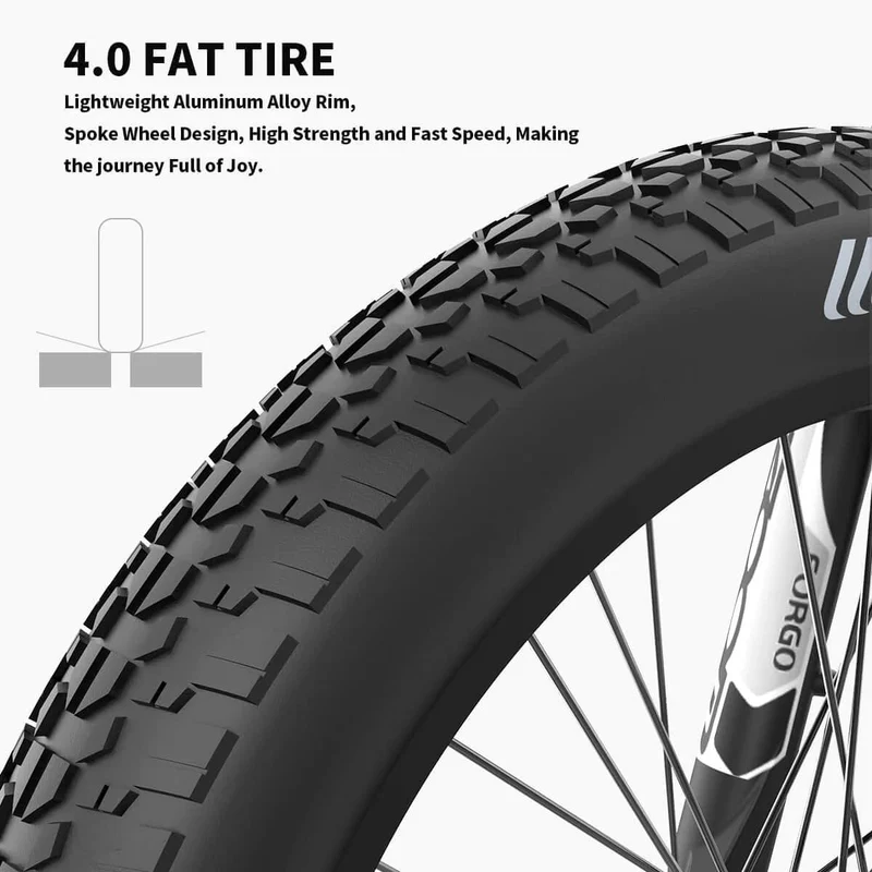 AOSTIRMOTOR S18 750W Full Suspension Fat Tire E-Bike Canada