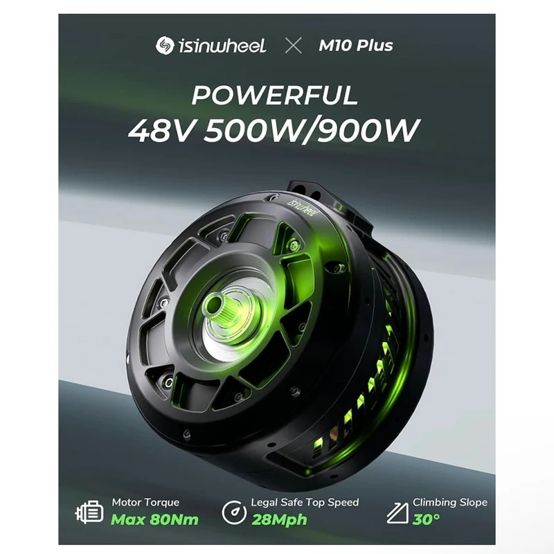 isinwheel M10Plus Fat-Tire Electric Bike Canada