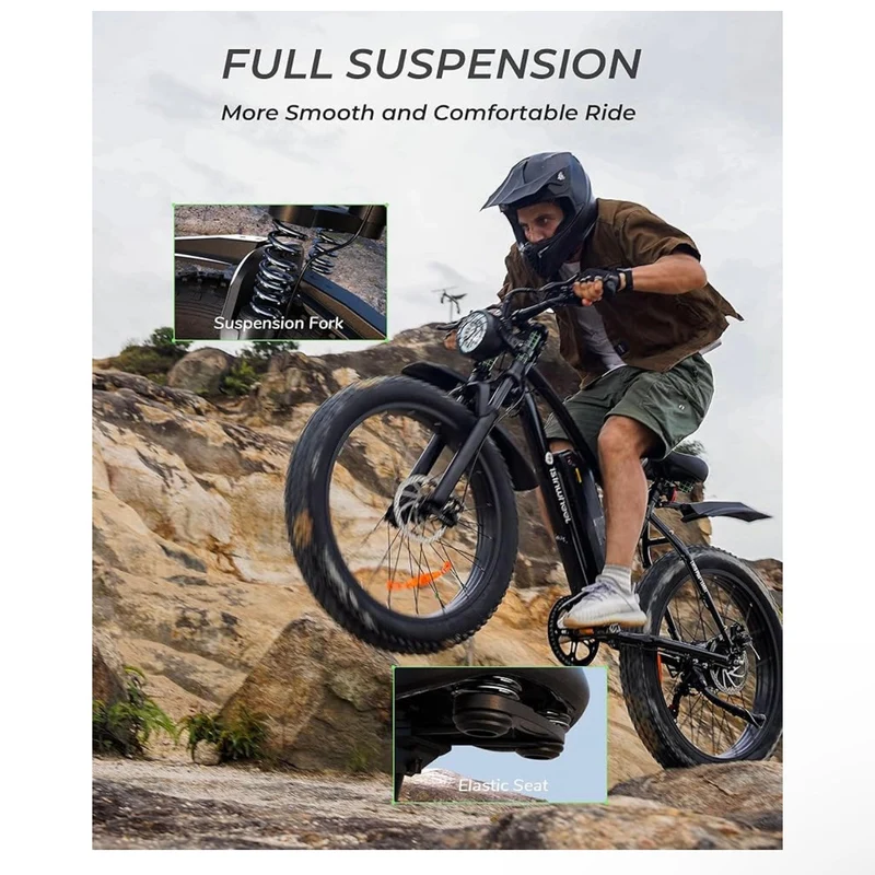 isinwheel M10Plus Fat-Tire Electric Bike Canada