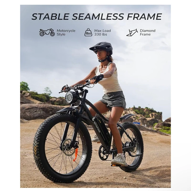 isinwheel M10Plus Fat-Tire Electric Bike Canada