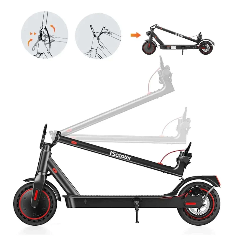 iScooter i9 Foldable Commuting Electric Scooter 350W-Max Speed 25kph, Range 28km