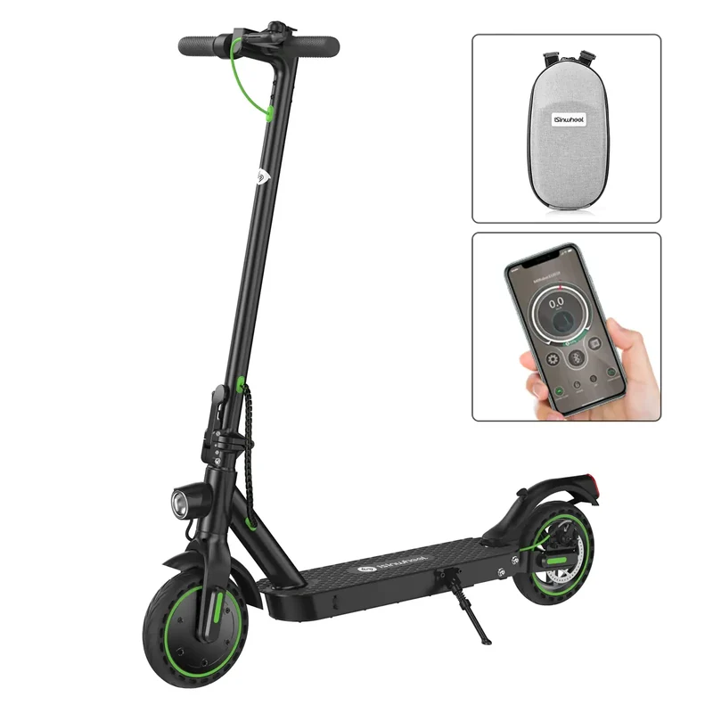 iSinwheel S9MAX 500W Electric Scooter Adult-Max Speed 32kph, Range 27-35km