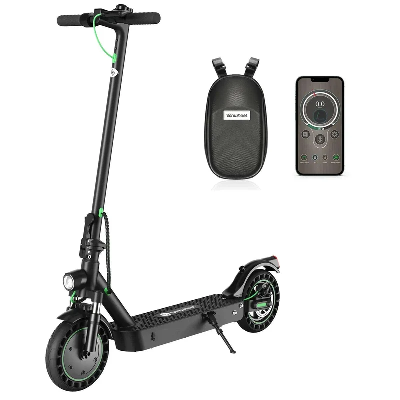 iSinwheel S9MAX 500W Electric Scooter Adult-Max Speed 32kph, Range 27-35km