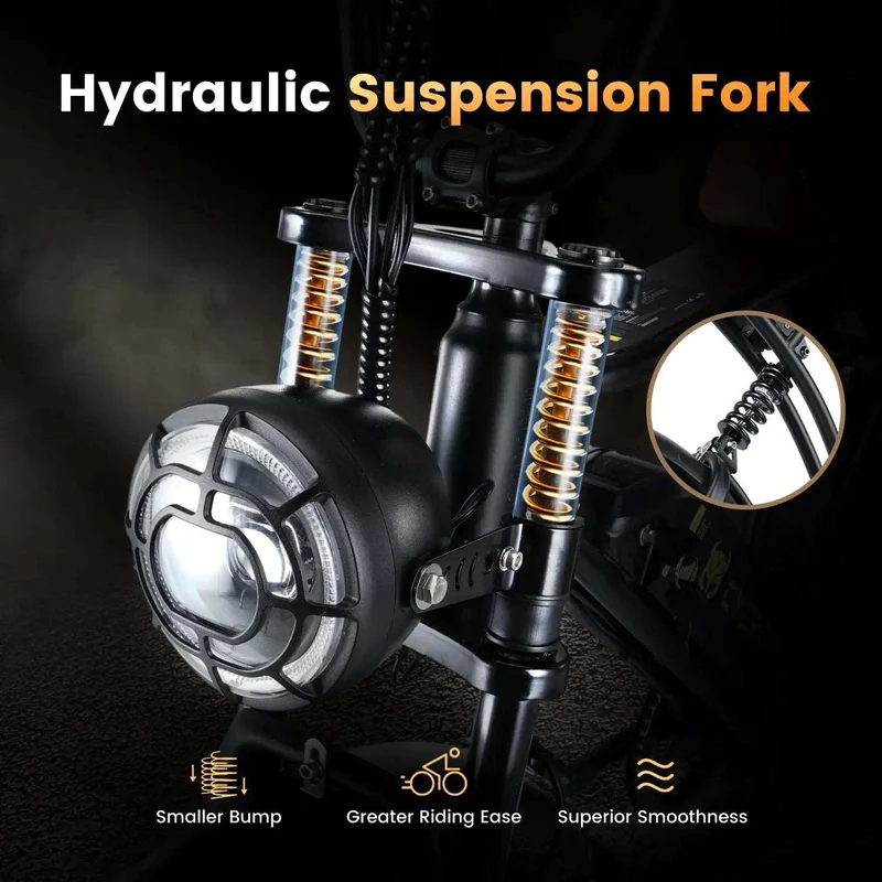 CycRun 750W Moped Style Electric Bike