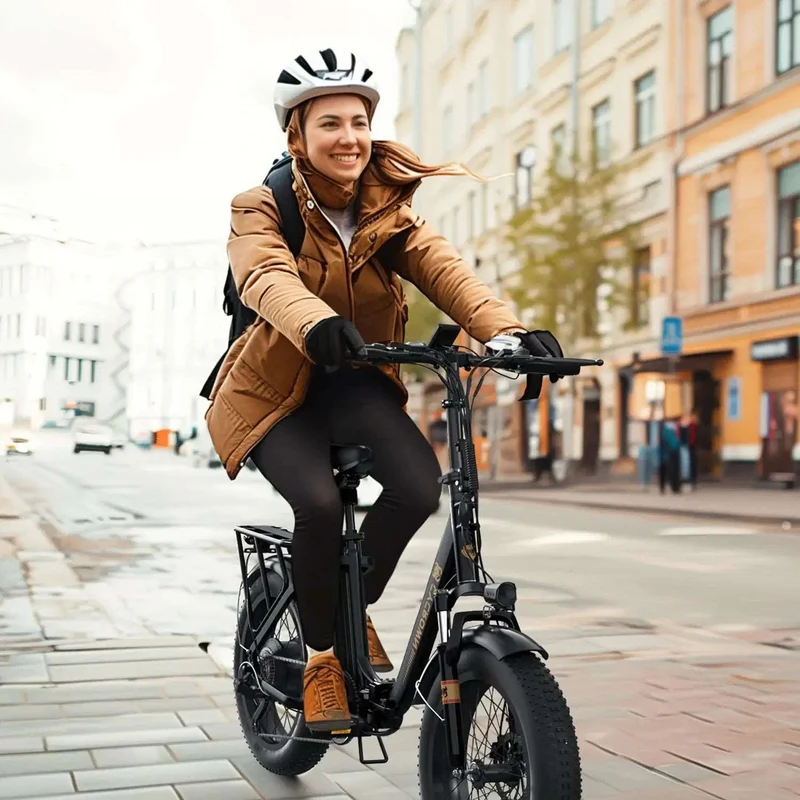 CycFree 120KM Long Range Electric Bike - Max Speed 32 KPH, Range 120 KM