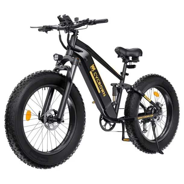 Cycrown Ultra Electric Bike for Adults- Max Speed 40KPH, Range 110 KM