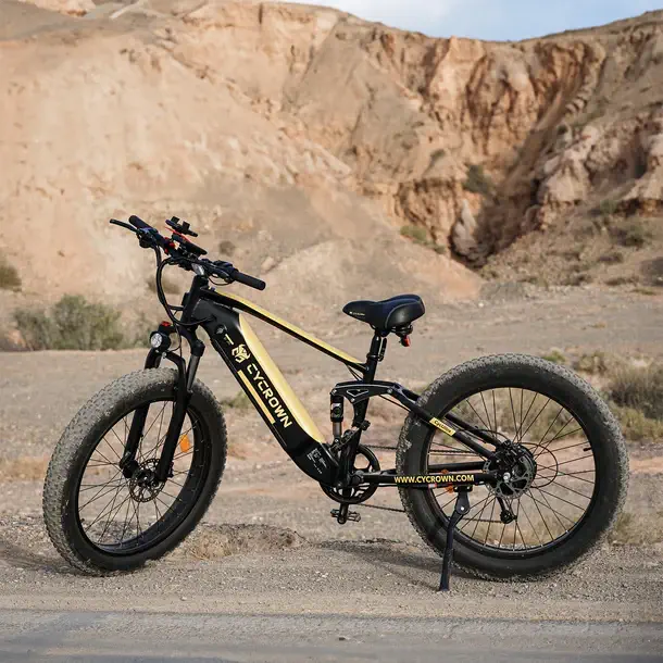 Cycrown Ultra Electric Bike for Adults- Max Speed 40KPH, Range 110 KM