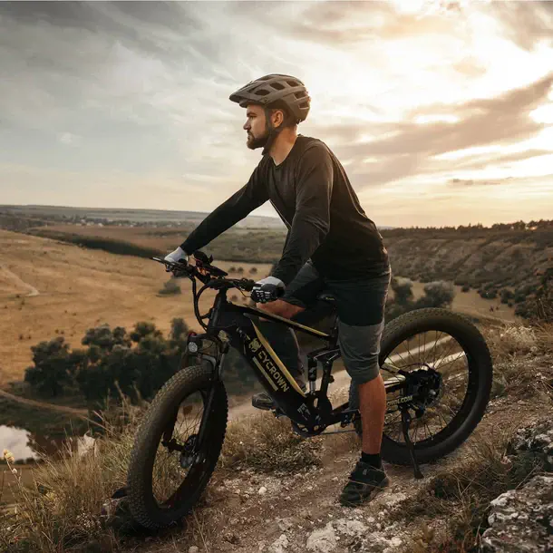 Cycrown Ultra Electric Bike for Adults- Max Speed 40KPH, Range 110 KM