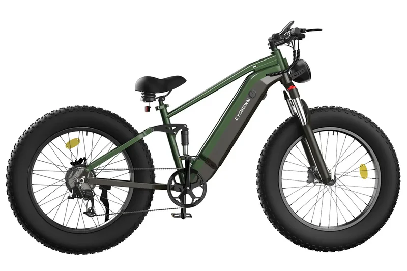 Cycrown Ultra Electric Bike for Adults- Max Speed 40KPH, Range 110 KM