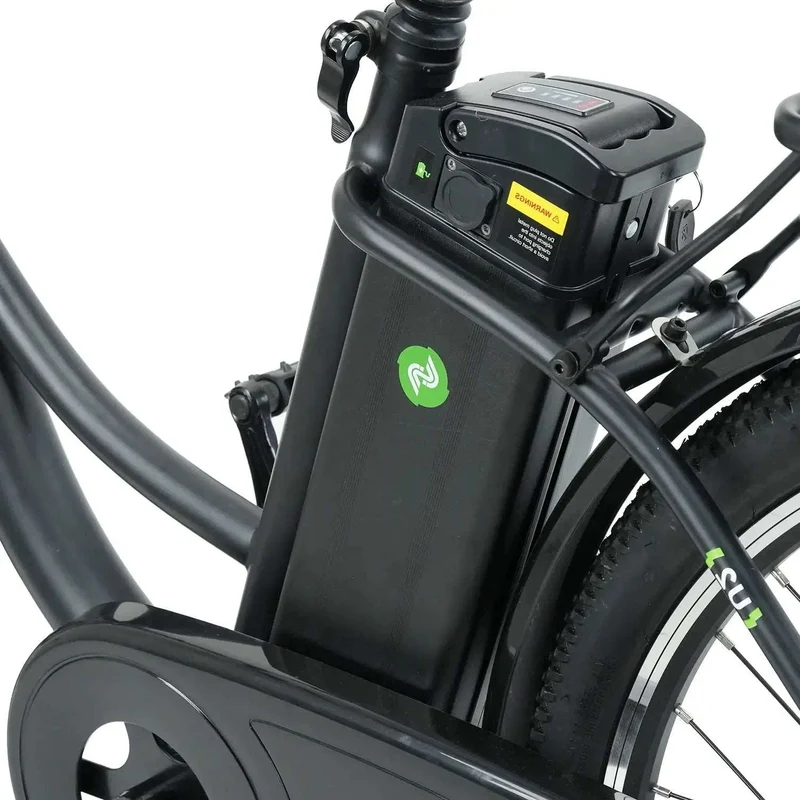 iSinwheel U2 Electric Cruiser Bike-Max Speed 32kph, Range48-72km