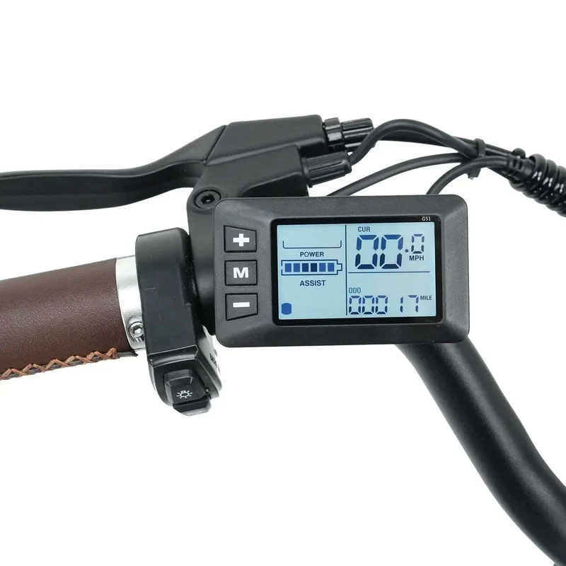iSinwheel U2 Electric Cruiser Bike-Max Speed 32kph, Range48-72km