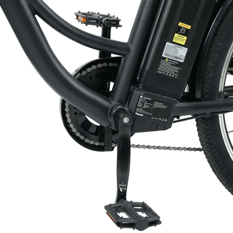 iSinwheel U2 Electric Cruiser Bike-Max Speed 32kph, Range48-72km