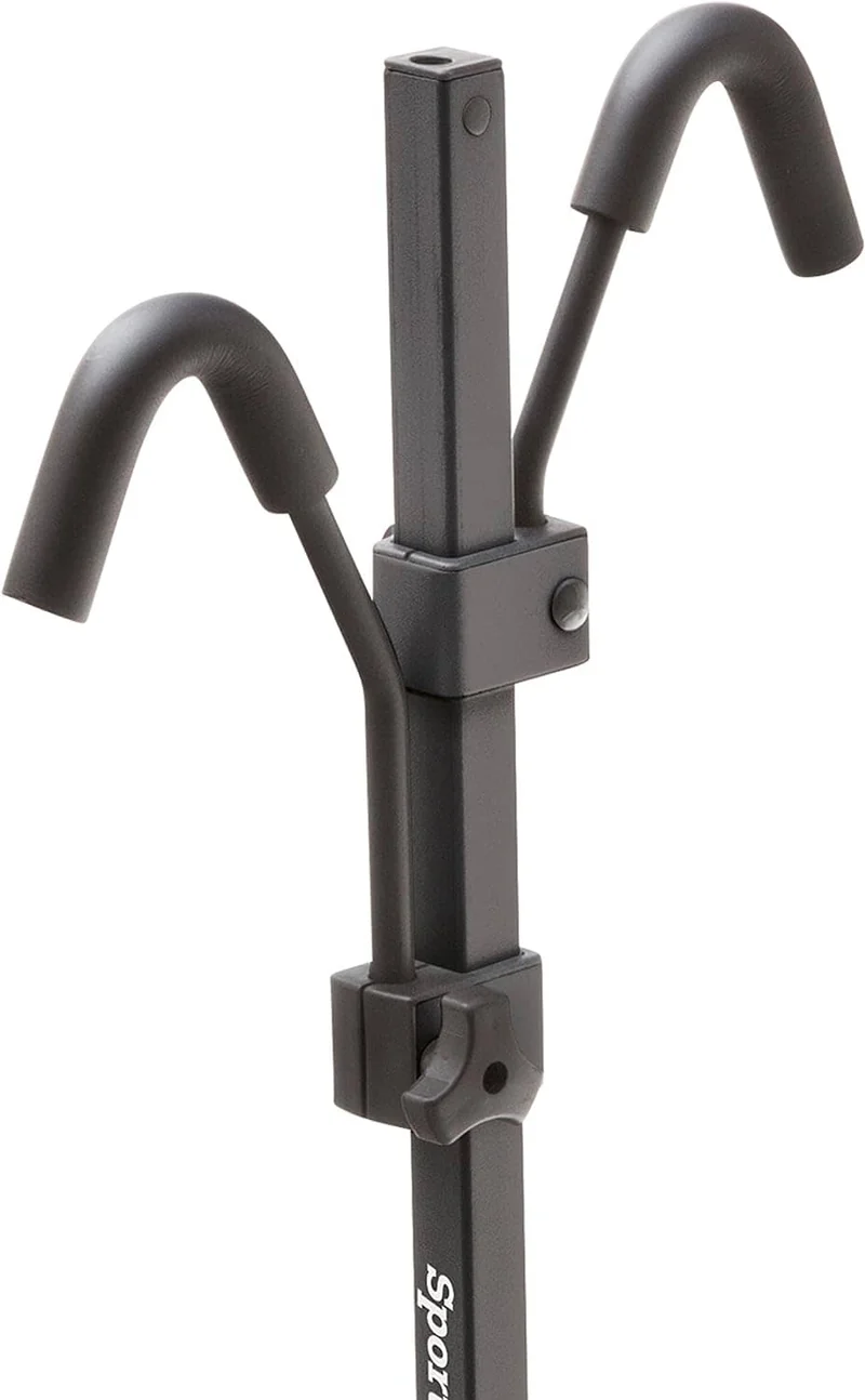 SportRack SR2901BLR - Crest Deluxe Black Hitch Mount Bike Rack (2 Bike Fits 1-1/4" and 2" Receivers)