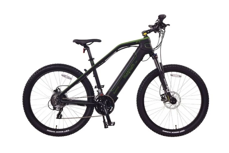 Magnum Summit 27.5″ Mountain E-Bike - Top speed 32 kph, Range 48-95km