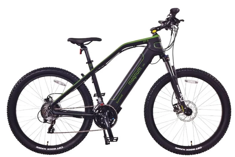 Magnum Summit 27.5″ Mountain E-Bike - Top speed 32 kph, Range 48-95km