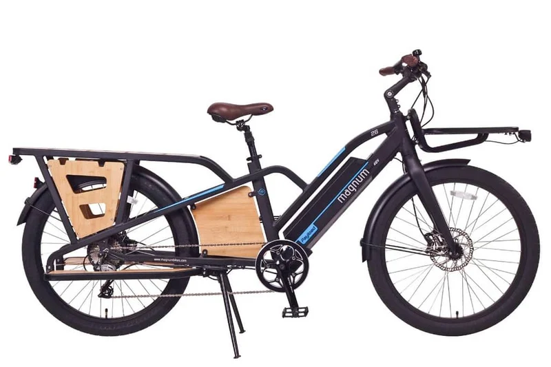 Magnum Payload Electric Cargo Bike - Top Speed 40 KPH, Range 40-88km