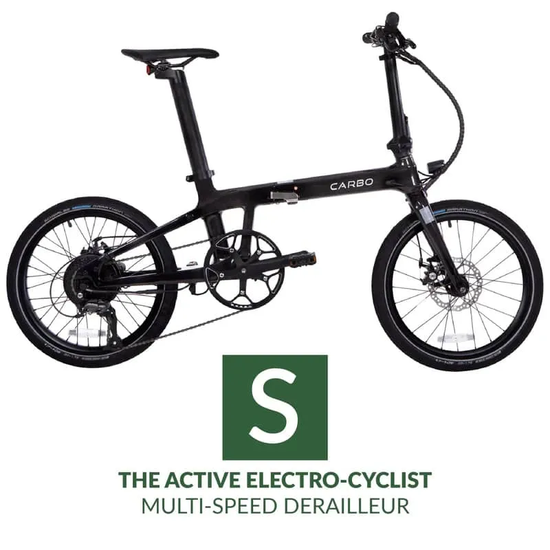 CARBO S Folding Electric Bike Canada | 250W Carbon Frame