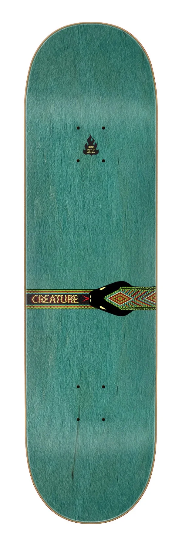 Creature Jhanka Gonzalez Snakes Skateboard Deck