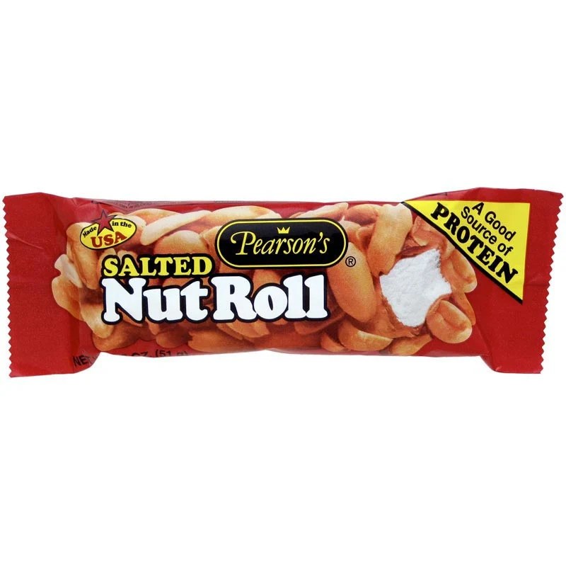 Pearsons Salted Nut Roll Candy Bar