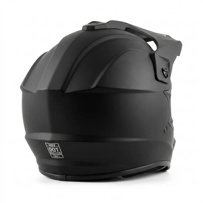 Matte Black Full-Face Helmet Kit