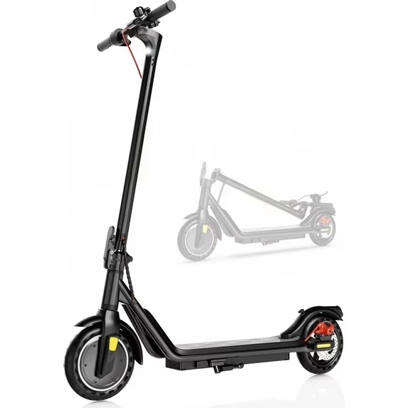 MAGIFOUCUS MS16 Electric Scooter for Adults, 350W Motor, 8.5" Solid Tires, Foldable Commuter E Scooter with App Control, Dual Brakes, Rear Suspension, Up to 20Miles Range & 18Mph, UL 2272