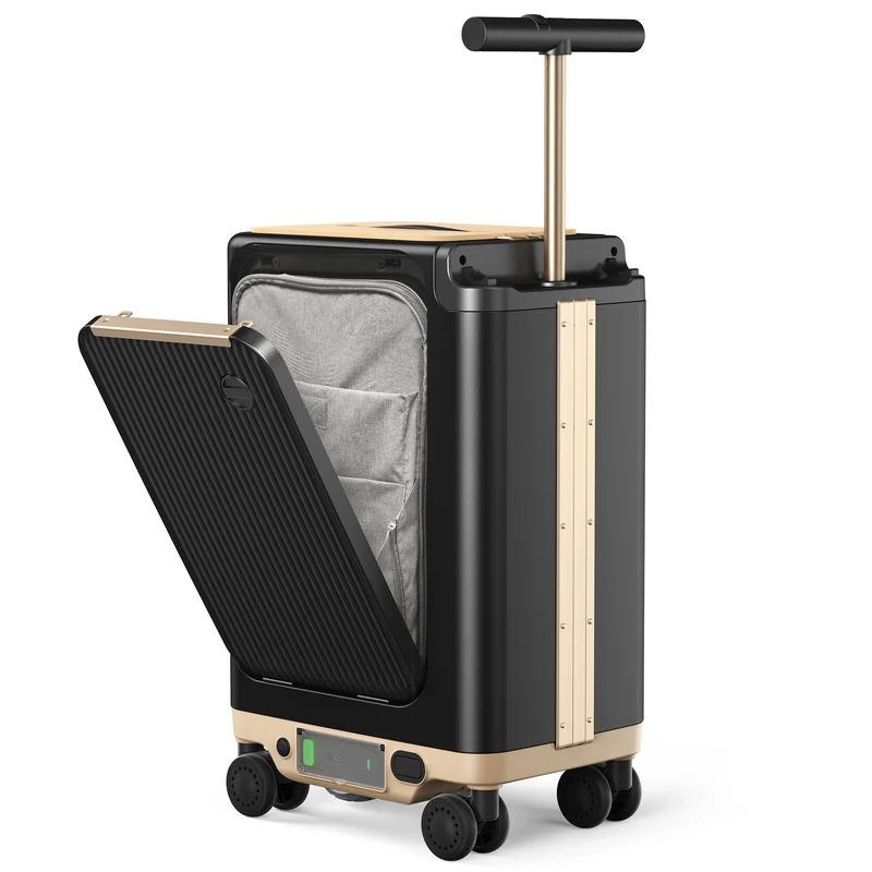 Smart Rideable Suitcase Electric Luggage Scooter For Travel Airline Approved