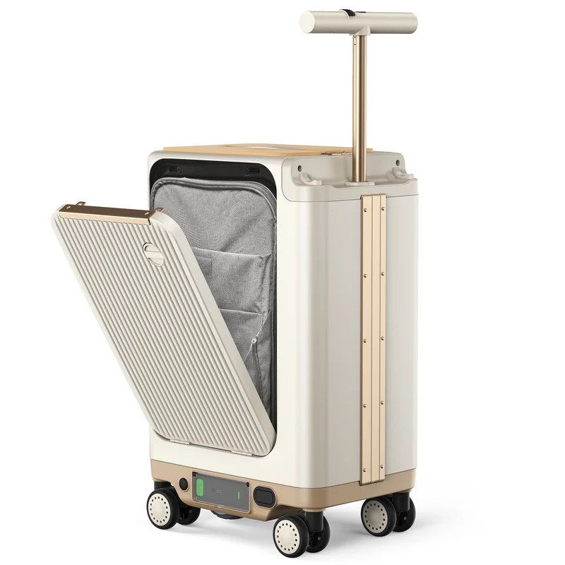 Smart Rideable Suitcase Electric Luggage Scooter For Travel Airline Approved