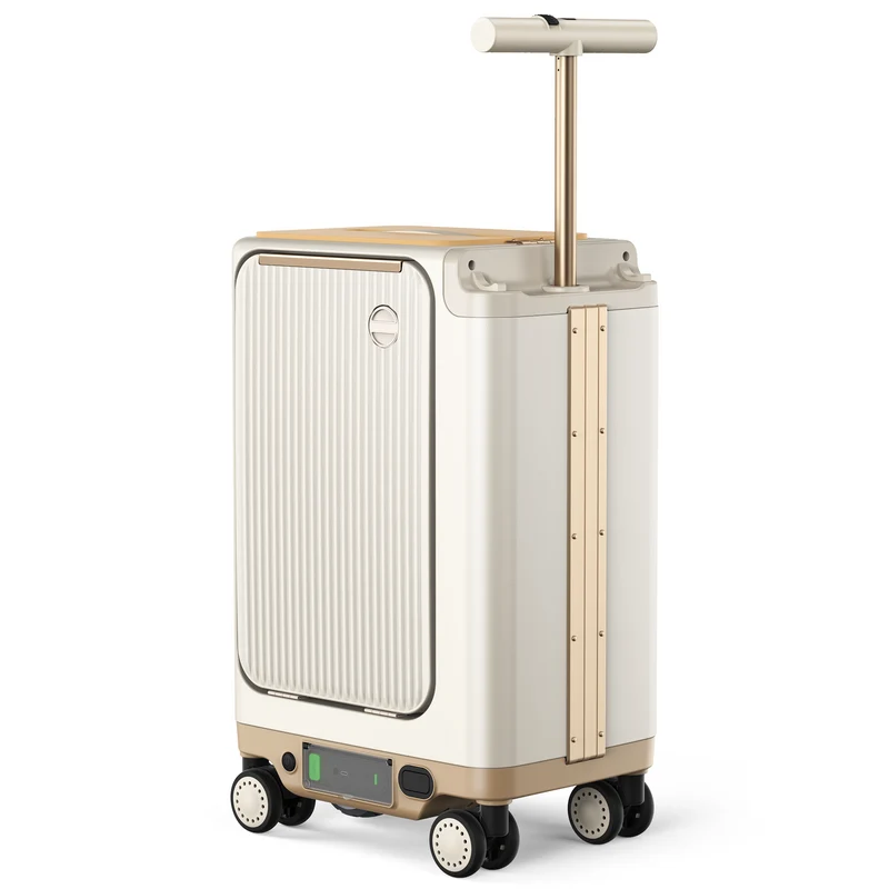 Smart Rideable Suitcase Electric Luggage Scooter For Travel Airline Approved