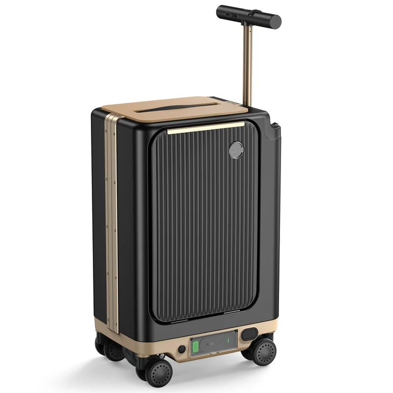 Smart Rideable Suitcase Electric Luggage Scooter For Travel Airline Approved