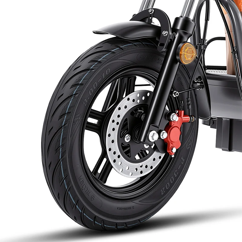 iScooter DX5 / DX5Pro Electric Scooter with Seat & Large Basket - Moped Style