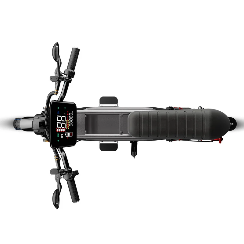 iScooter DX5 / DX5Pro Electric Scooter with Seat & Large Basket - Moped Style