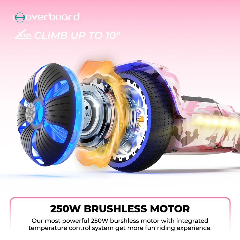 iHoverboard H2 Bluetooth Hoverboard 6.5"