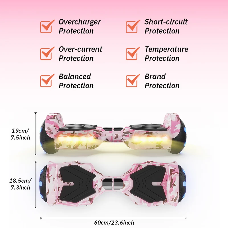 iHoverboard H2 Bluetooth Hoverboard 6.5"